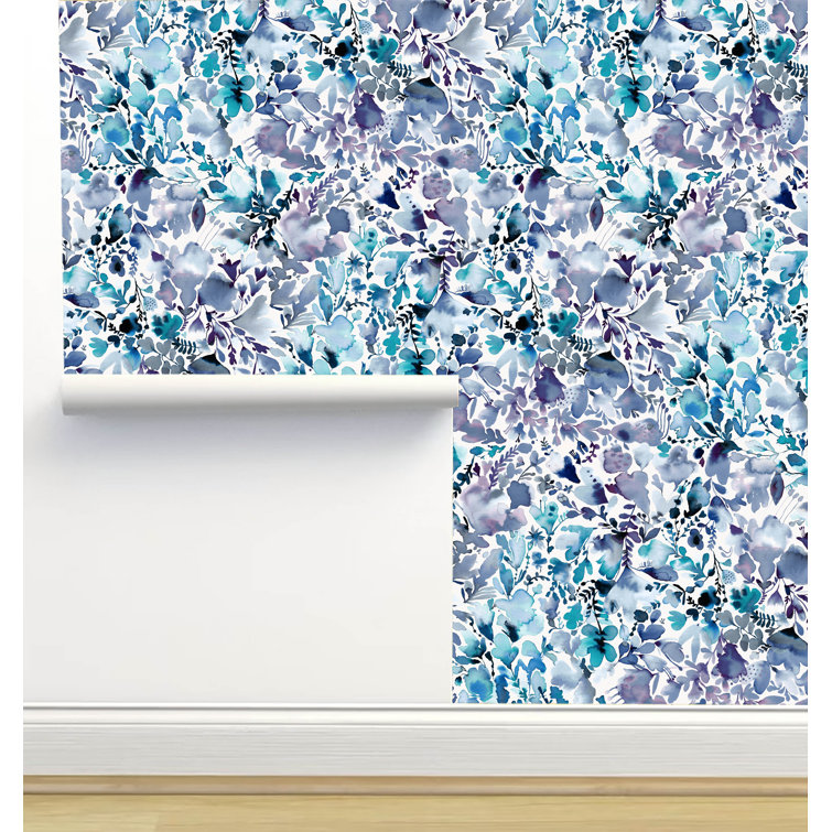 Limitless Walls Ninola Designs Peel & Stick Floral Roll Wayfair